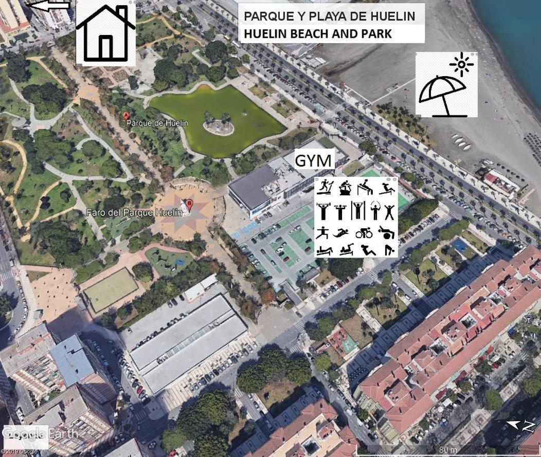 City Center And Next To The Beach 3 Bedrooms Malaga